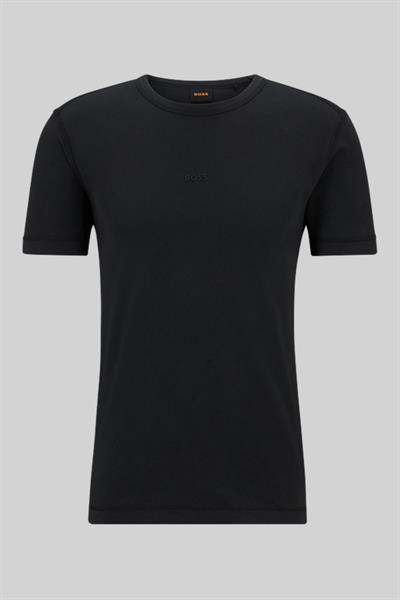 Boss Regular Fit Erkek T-Shirt Siyah
