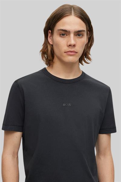 Boss Regular Fit Erkek T-Shirt Siyah
