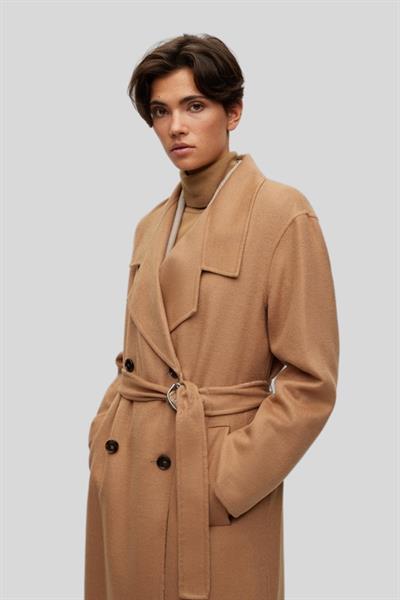 Boss Regular Fit Kadın Kaban Bej 988