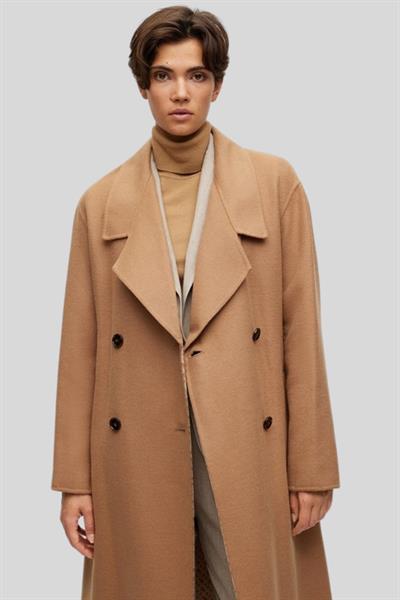 Boss Regular Fit Kadın Kaban Bej 988