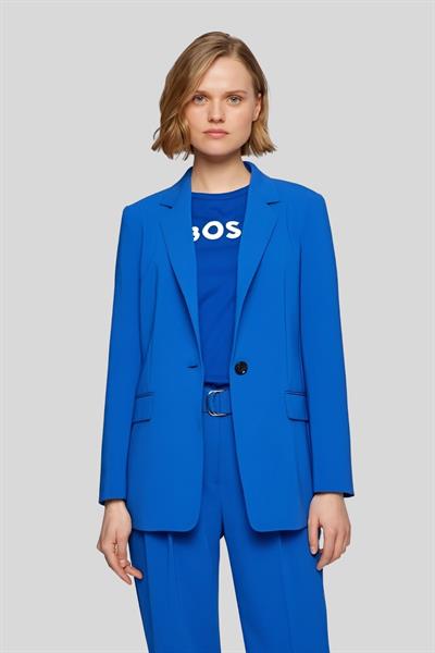 Boss Regular Fit Kadın Ceket Mavi 463