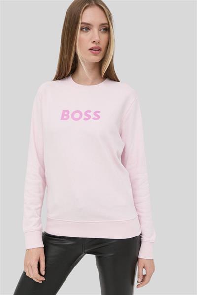 Boss Regular Fit Kadın Sweatshirt Pembe