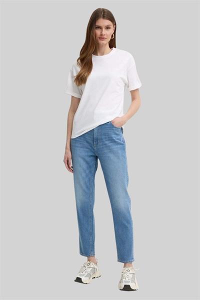 Boss Regular Fit Kadın T-Shirt Beyaz 100