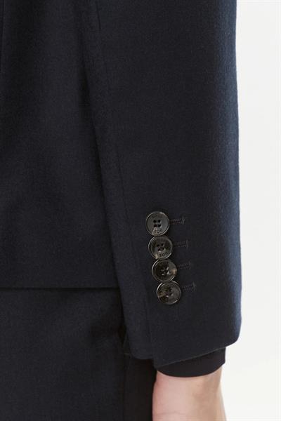 Boss Regular Fit Kadın Yün Ceket Lacivert 404