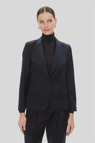 Boss Regular Fit Kadın Yün Ceket Lacivert 404