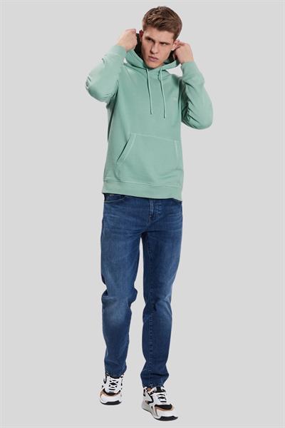 Boss Regular Fit Kapüşonlu Erkek Sweatshirt Yeşil 339