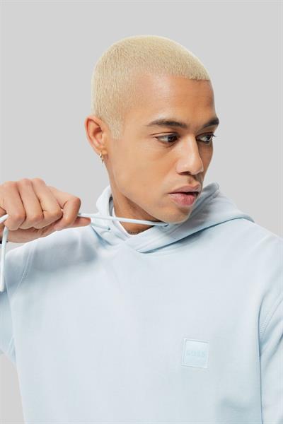 Boss Regular Fit Kapüşonlu Erkek Sweatshirt Lacivert 469