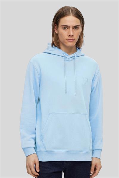Boss Regular Fit Kapüşonlu Erkek Sweatshirt Mavi 460