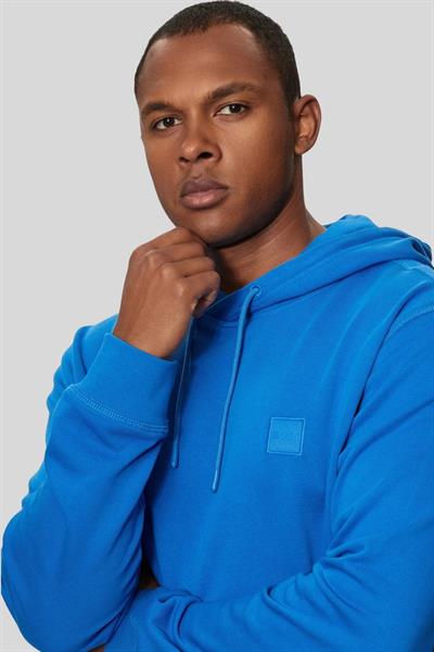 Boss Regular Fit Kapüşonlu Erkek Sweatshirt Mavi 465