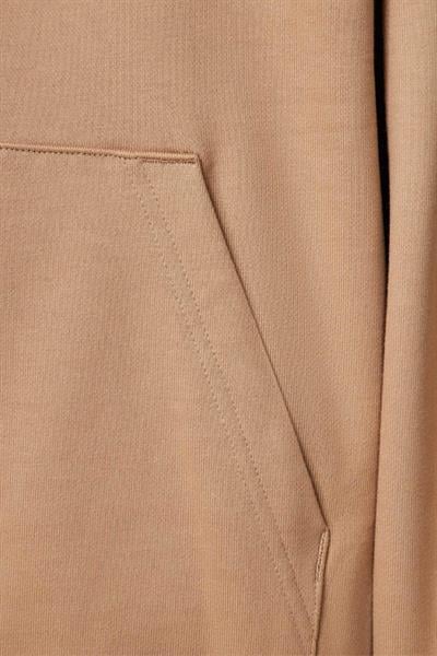 Boss Regular Fit  Kapüşonlu Erkek Sweatshirt Bej 260