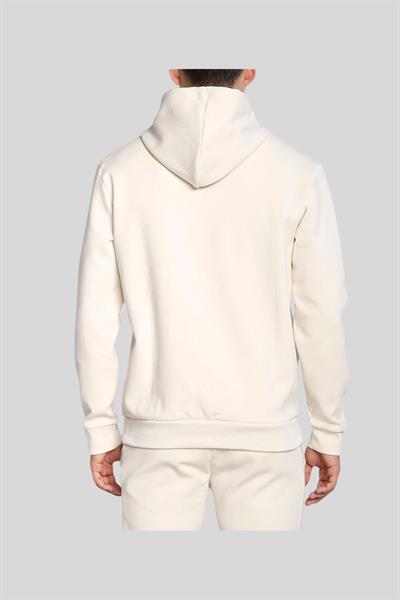 Boss  Regular Fit Kapüşonlu Erkek Sweatshirt Krem 131
