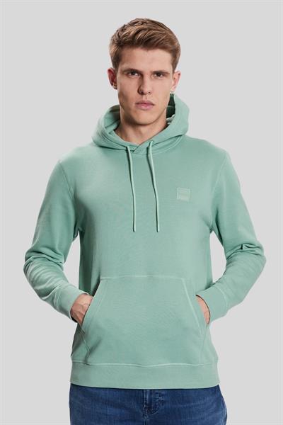 Boss Regular Fit Kapüşonlu Erkek Sweatshirt Yeşil 339