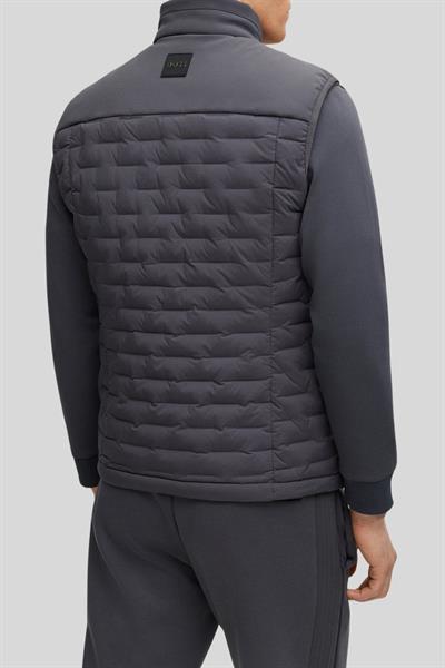Boss Regular Fit Kuş Tüyü Yelek Gri 027