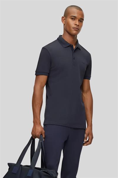 Boss Regular Fit Paddy Polo Yaka Erkek T-Shirt Mavi 411