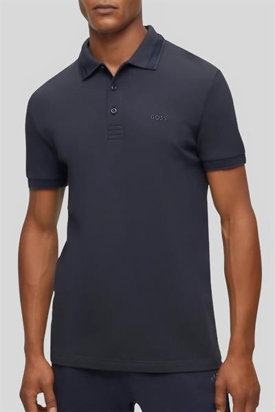 Boss Regular Fit Paddy Polo Yaka Erkek T-Shirt Mavi 411