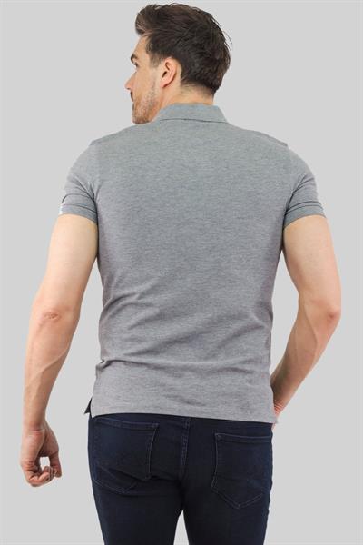 Boss Regular Fit Pallas Polo Yaka T-Shirt Gri 041