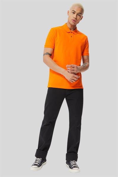 Boss Regular Fit Pallas Polo Yaka T-Shirt Turuncu 623