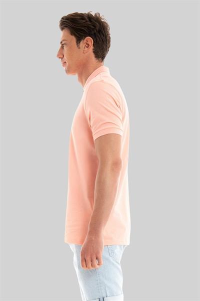 Boss Regular Fit Pallas Polo Yaka T-Shirt Pembe 830