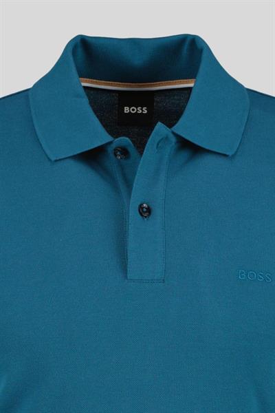 Boss Regular Fit Pallas Polo Yaka T-Shirt Mavi 424