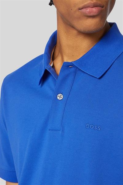 Boss Regular Fit Pallas Polo Yaka T-Shirt Mavi 433