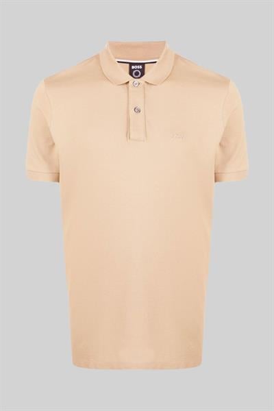 Boss Regular Fit Pallas Polo Yaka T-Shirt Bej 260