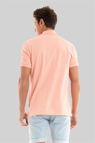 Boss Regular Fit Pallas Polo Yaka T-Shirt Pembe 830