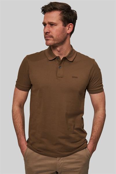 Boss Regular Fit Pallas Polo Yaka T-Shirt Kahverengi 249