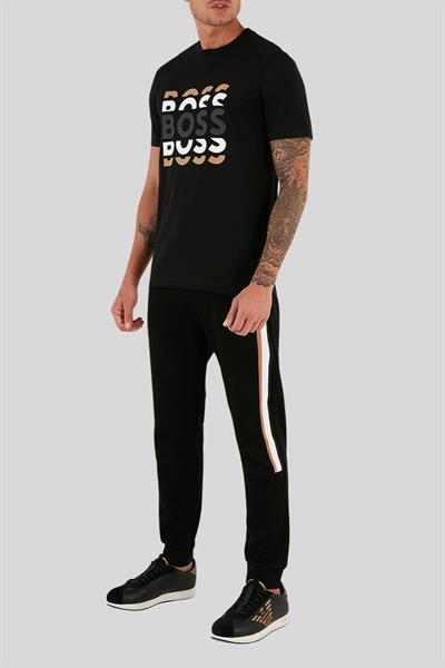 Boss Regular Fit Pamuklu Jogger Erkek Eşofman Siyah