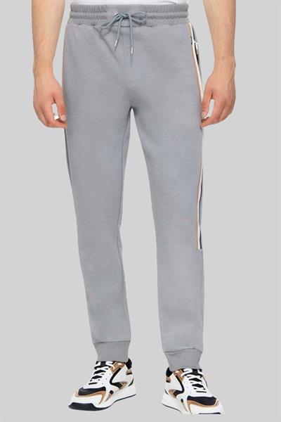 Boss Regular Fit Pamuklu Jogger Erkek Eşofman Gri 041