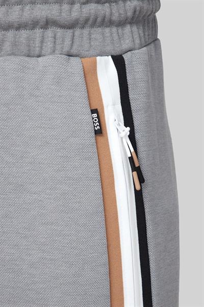 Boss Regular Fit Pamuklu Jogger Erkek Eşofman Gri 041
