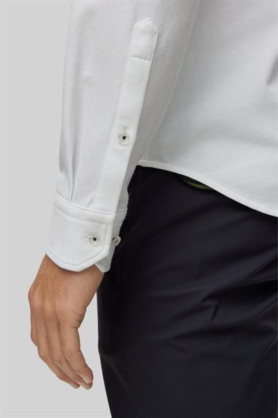 Boss Regular Fit Pamuklu Uzun Kollu Erkek Gömlek Beyaz 100