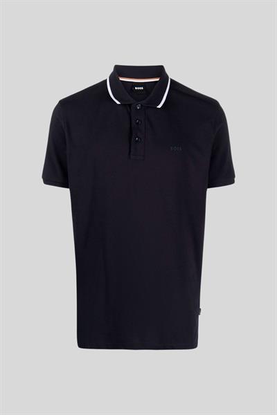 Boss Regular Fit Polo Yaka Erkek T-Shirt Lacivert 405