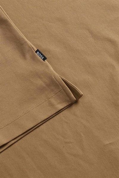 Boss Regular Fit Polo Yaka Erkek T-Shirt Bej 260