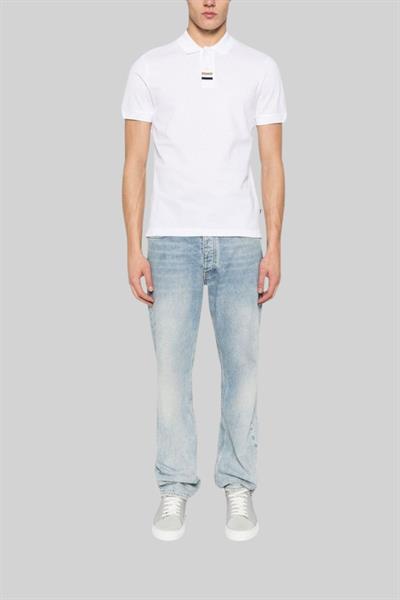 Boss Regular Fit Polo Yaka Erkek T-Shirt Beyaz 100