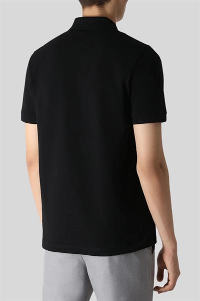 Boss Regular Fit Polo Yaka Erkek T-Shirt Siyah