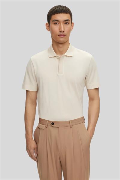 Boss Regular Fit Polo Yaka Erkek T-Shirt Krem 131