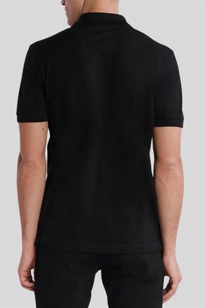 Boss Regular Fit Polo Yaka Erkek T-Shirt Siyah