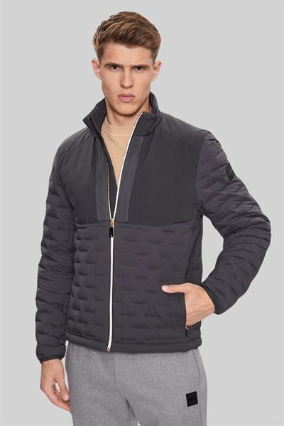 Boss Regular Fit Su Tutmaz Kuş Tüyü Dolgulu Erkek Spor Ceket Gri 027