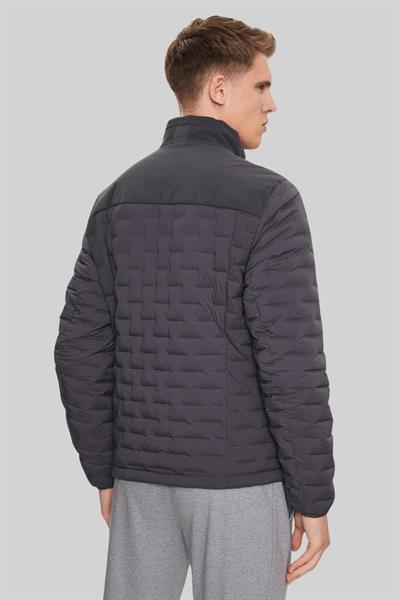 Boss Regular Fit Su Tutmaz Kuş Tüyü Dolgulu Erkek Spor Ceket Gri 027