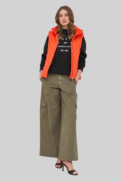 Boss Regular Fit Yelek Turuncu 821