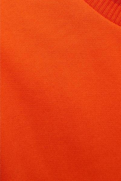 Boss Regular Fit Yuvarlak Yaka Logolu Kadın T-Shirt Turuncu 821