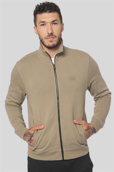 Boss Regular Fit Zestart Dik Yaka Erkek Ceket Haki 336