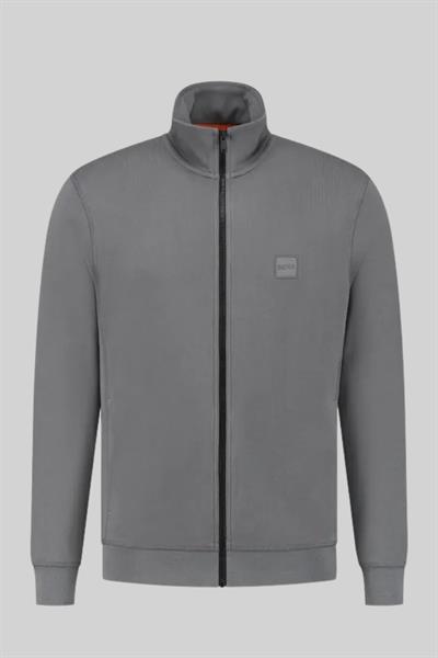 Boss Regular Fit Zestart Dik Yaka Erkek Ceket Gri