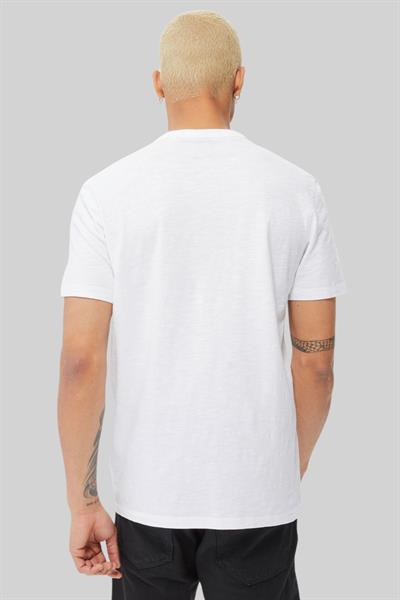 Boss Regular Pamuklu Fit Bisiklet Yaka Erkek T-Shirt Beyaz 100
