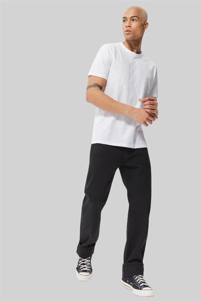 Boss Regular Pamuklu Fit Bisiklet Yaka Erkek T-Shirt Beyaz 100