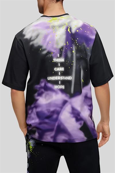Boss Relaxed Fit Bisiklet Yaka Erkek T-Shirt Siyah