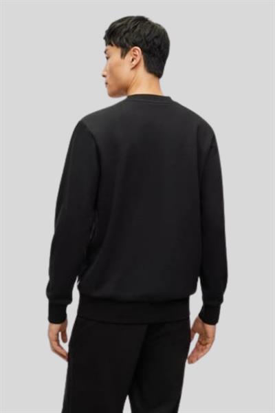 Boss Relaxed Fit Erkek Sweatshirt Siyah