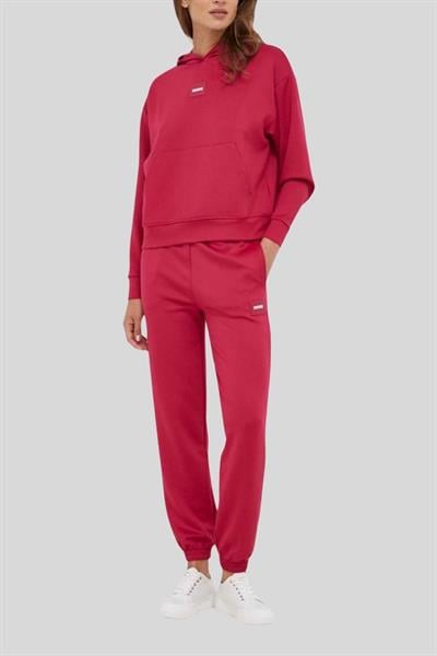 Boss Relaxed Fit Kadın Spor Pantolon Pembe 663