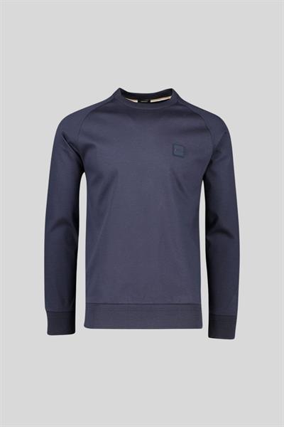 Boss Relaxed Fit Logolu Erkek Sweatshirt Lacivert 405
