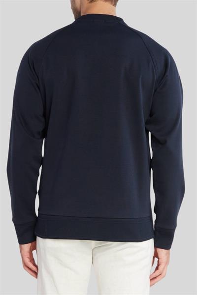 Boss Relaxed Fit Logolu Erkek Sweatshirt Lacivert 405